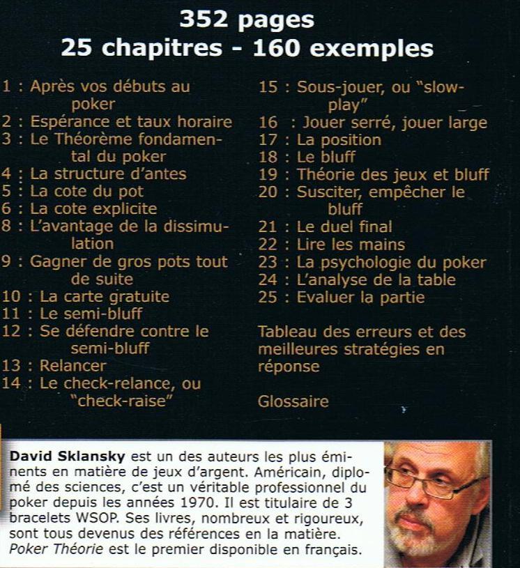 chapitres du bouquin